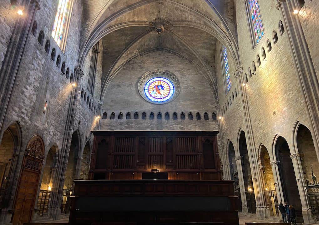 intérieur de la cathédrale de girone
